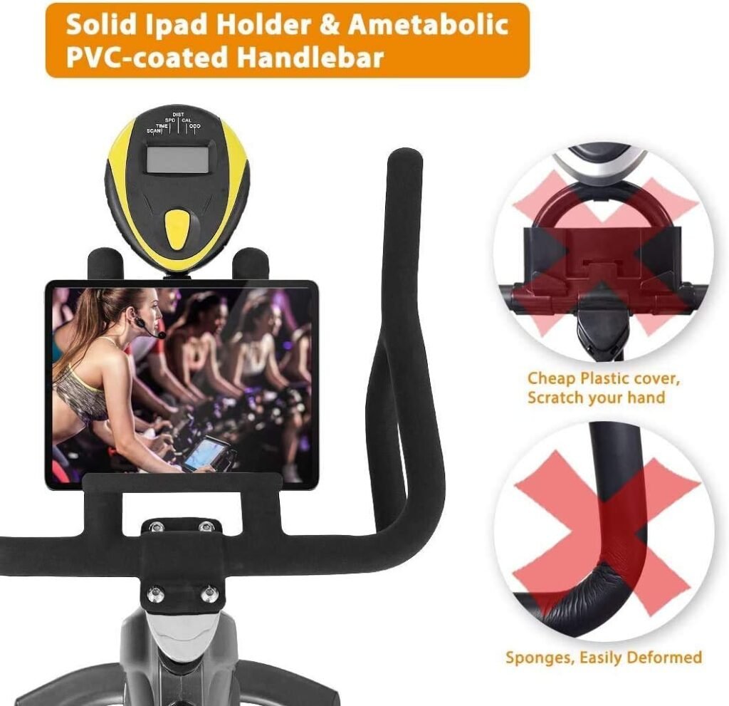 Cyclace PRO Magnetic Exercise Bike 003C 350lbs/003 330lbs/Indoor Cycling Bike Stationary Bike With Tablet Holder, Indoor Bike for Home Exercise
