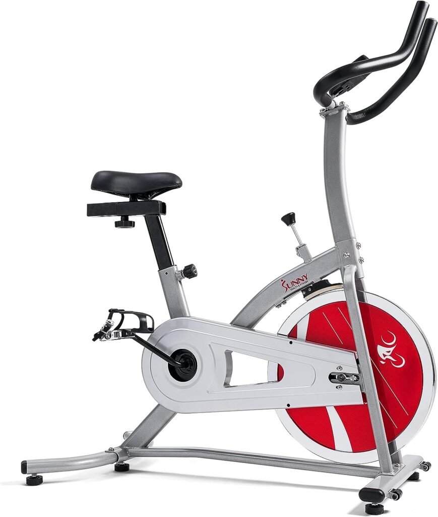 Sunny Health  Fitness Indoor Cycling Exercise Bike with LCD Monitor - SF-1203