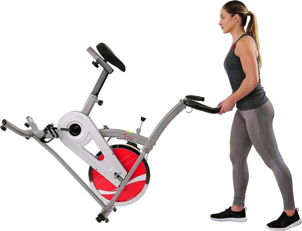 Sunny Health  Fitness Indoor Cycling Exercise Bike with LCD Monitor - SF-1203