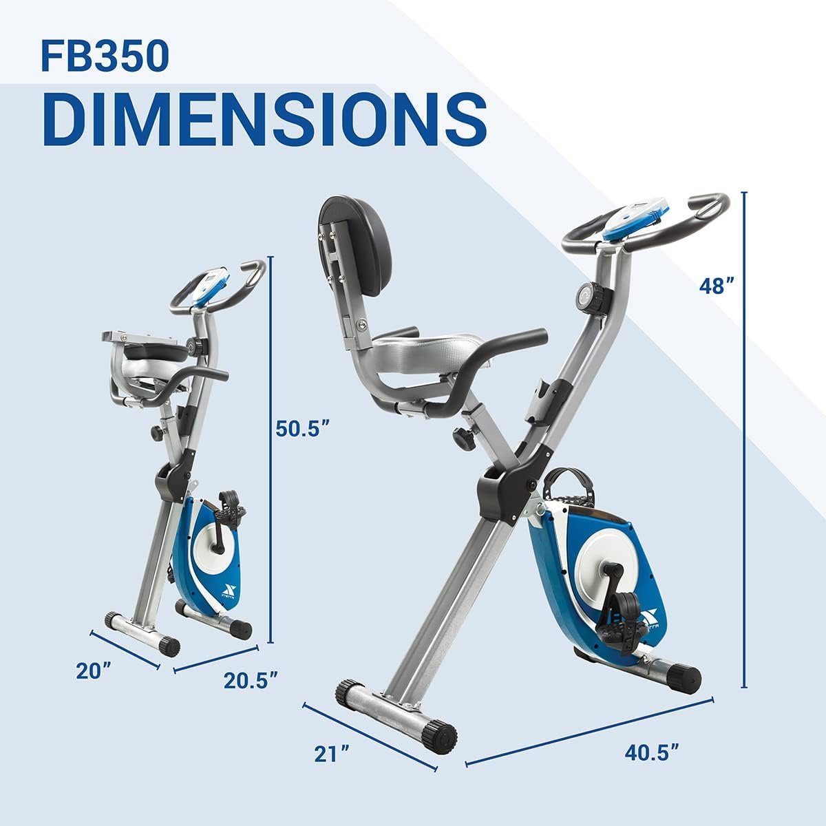 xterra fitness folding bike