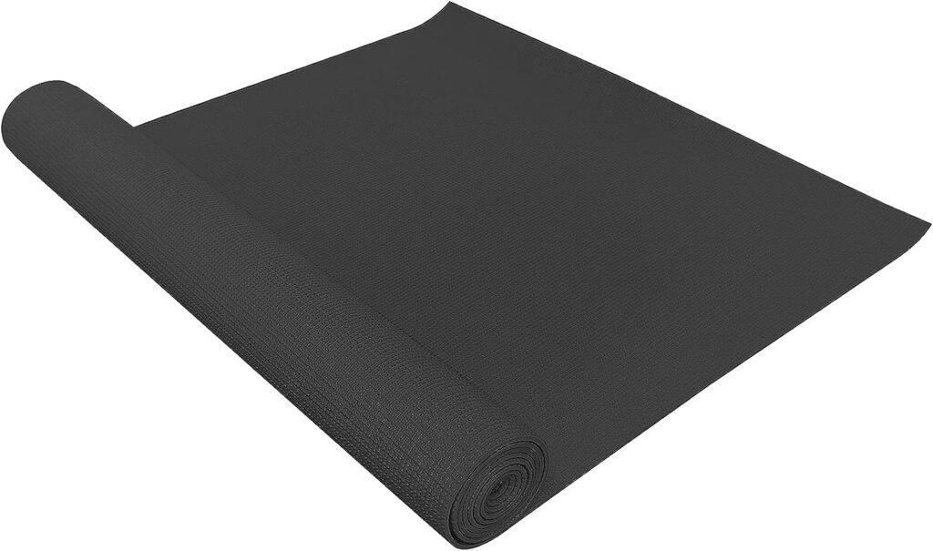 BalanceFrom 3mm Thick High Density Anti-Tear Exercise Yoga Mat with Optional Yoga Blocks