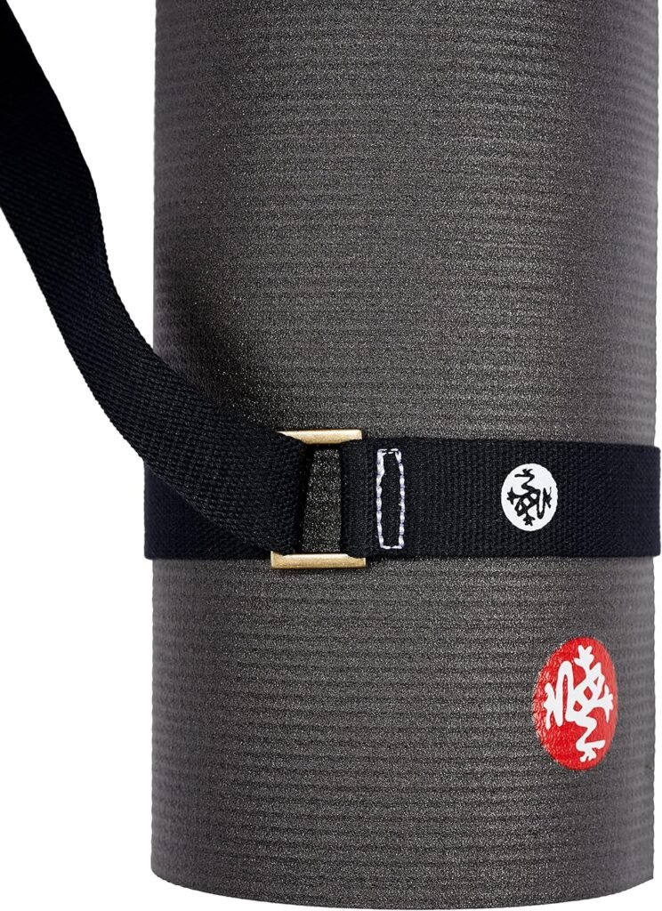 Manduka Yoga Commuter Mat Carrier - Eco-Friendly Cotton, Easy to Carry, Hands-Free, For All Mat Sizes, 68 x 1.5