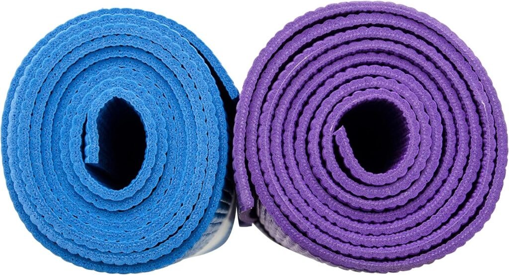 Sunny Health and Fitness Yoga Mat (Blue)