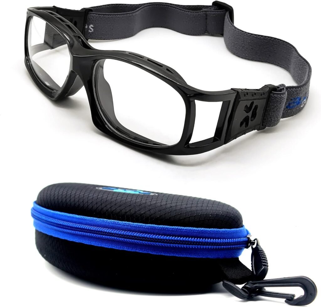 BLUE CUT Safety Outdoor Sports Goggles Unisex Anti Fog Ideal For Basketball Racquetball