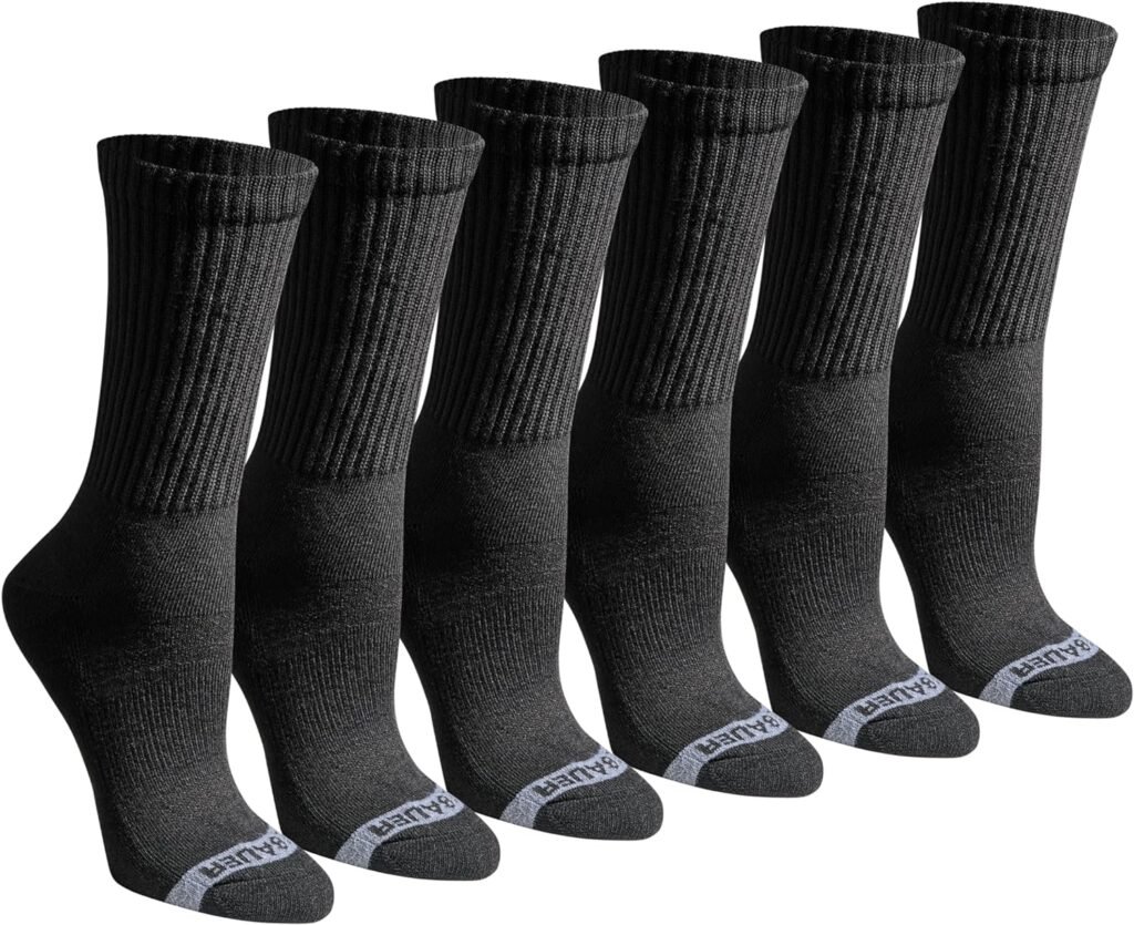 Eddie Bauer Womens Dura Dri Moisture Control Crew Socks Multipack