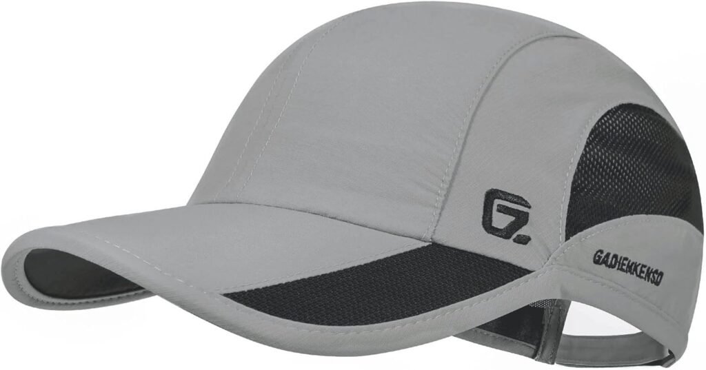 GADIEMKENSD Quick Dry Run Hat Cooling Breathable Mesh