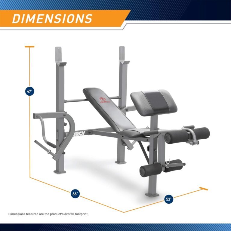 marcy standard weight bench review