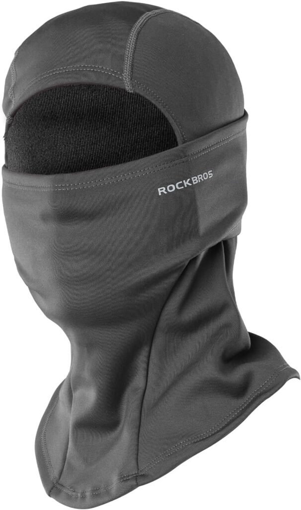 ROCKBROS Ski Mask Balaclava for Men Cold Weather Scarf Windproof Thermal Winter Women Neck Warmer Hood for Cycling Hiking