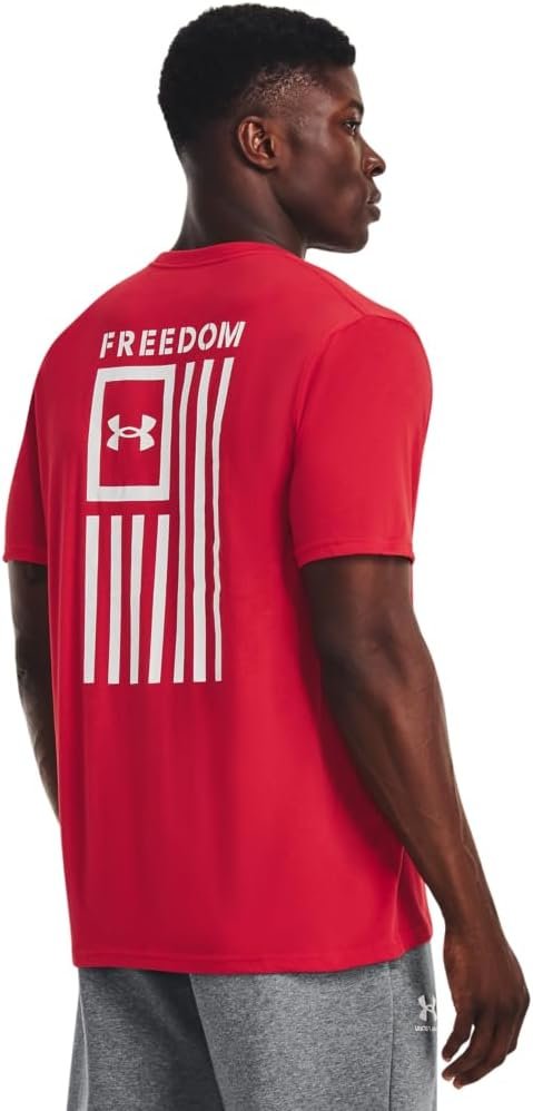 Under Armour Mens New Freedom Flag T-Shirt