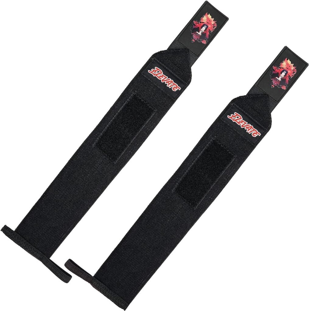 Anime Wrist Wraps (19 Premium Quality) for Powerlifting, Bodybuilding, Weight Lifting - Wrist Support Braces, Bench Press, Gym Accessories, Gym Stuff, Lifting ACCE