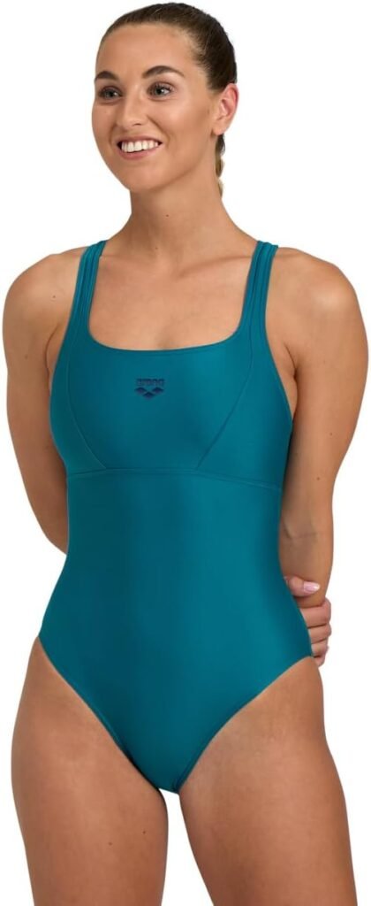 ARENA Feel Womens Solid Control Pro Back B Swimsuit Inner Bra One-Piece Stylish Suit