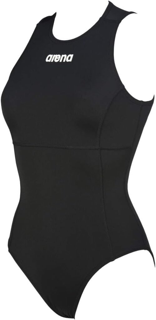 Arena Womens Solid Water Polo One Piece Swimsuit