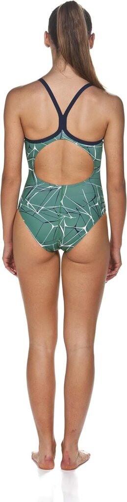 ARENA Womens Water Light Drop Back MaxLife One Piece Swimsuit