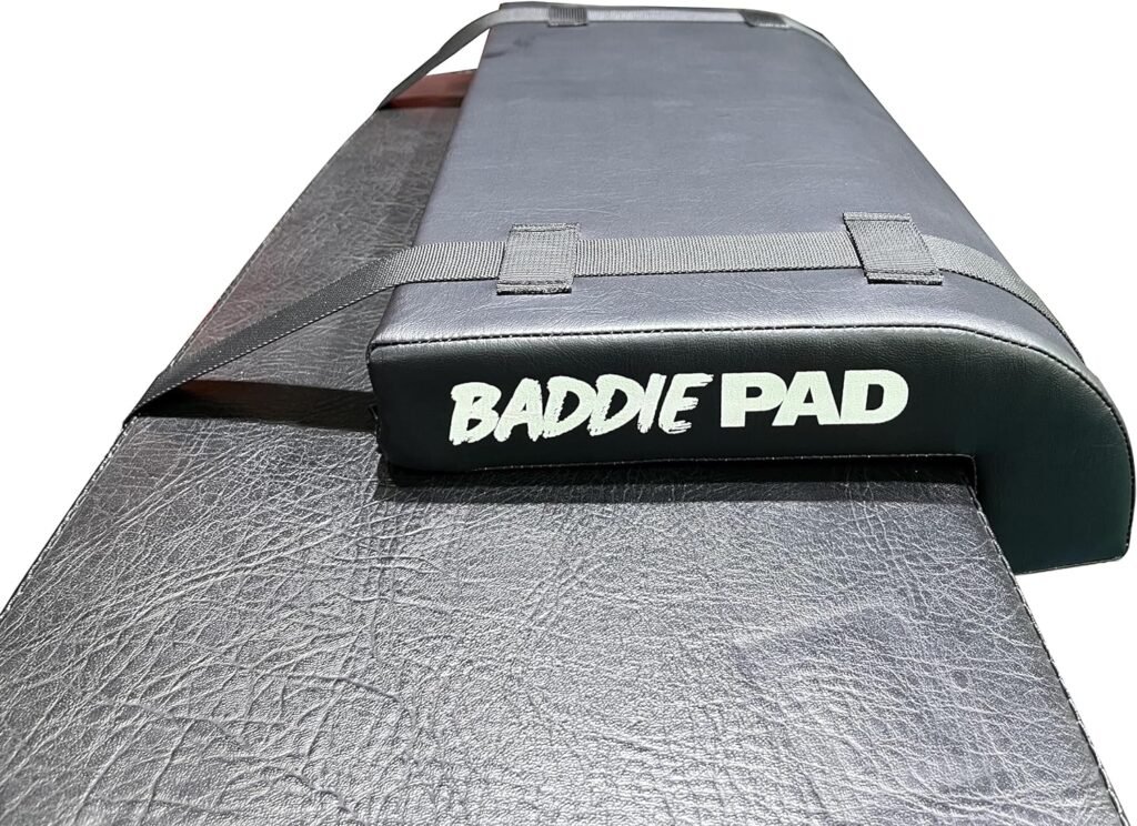 Baddiepad Hip Thrust Pad for Back Shoulder Neck Support - Gym Equipment Barbell Pad Foam pad for weight lifting hip thrusts bench cushion gym equipment - Gym accessories for women Padding - Baddie Pad