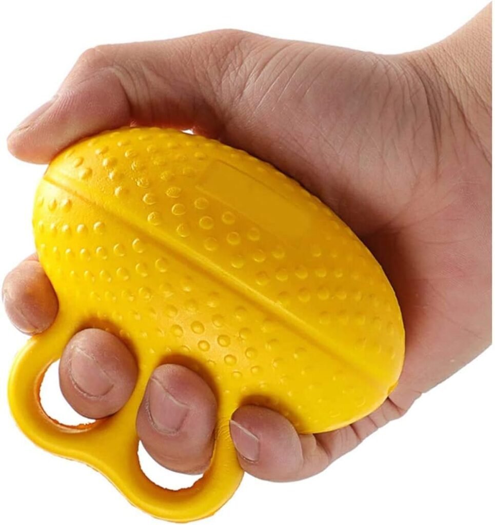 Finger Ball Exerciser Grip Stress Ball, Silicone, Strength Squeeze for Hand, Finger Grip Strengthening Exercise for Hand