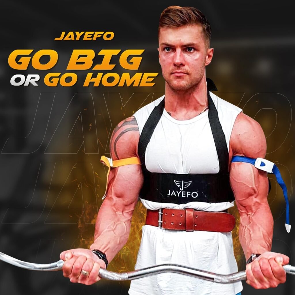 Jayefo Arm Blaster for Biceps Grow  Strengthen Your Biceps with Ease