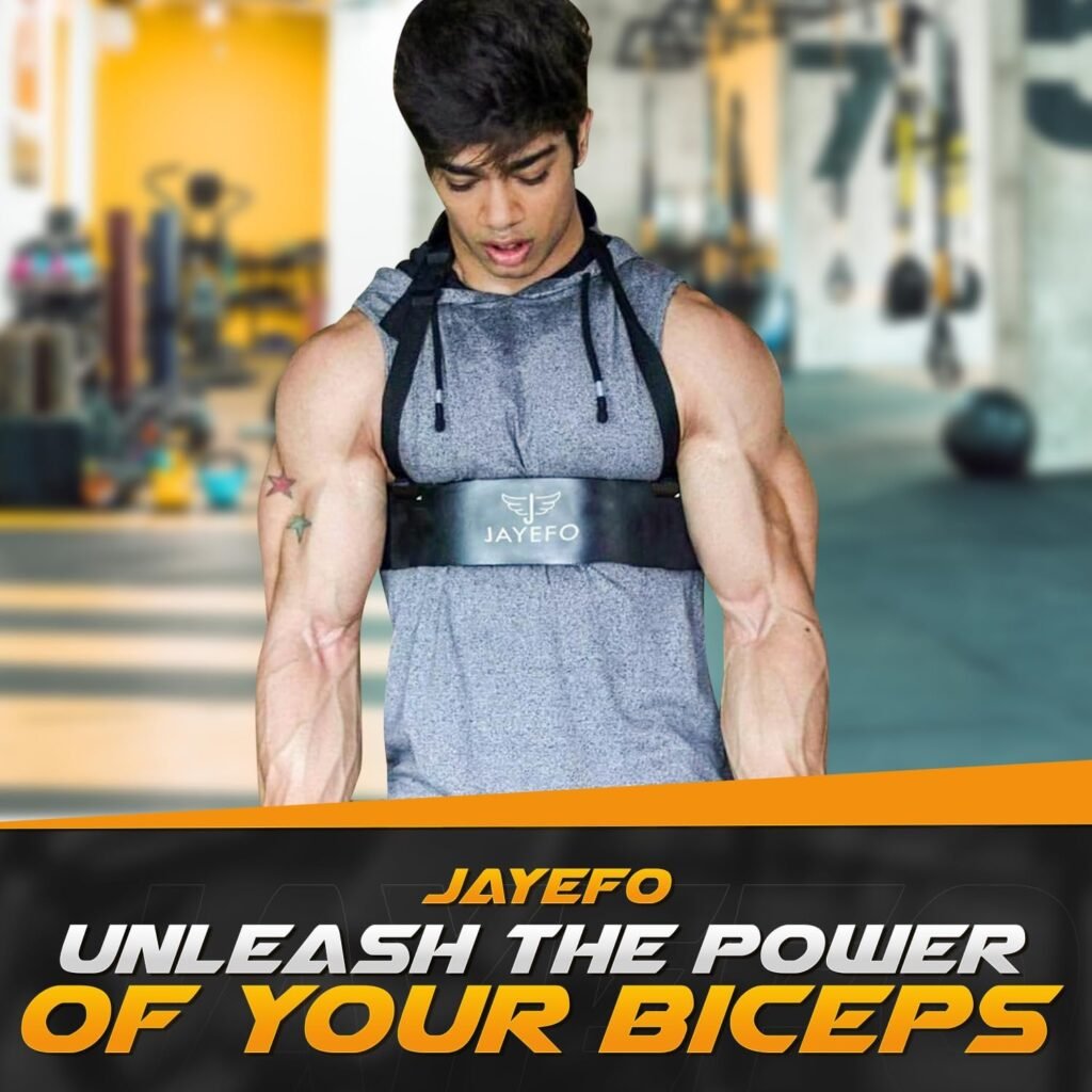 Jayefo Arm Blaster for Biceps Grow  Strengthen Your Biceps with Ease