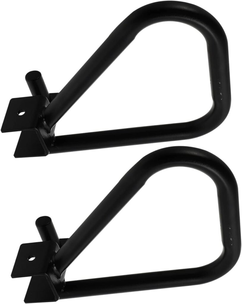 Kisangel 2pcs Pull up Handles Wall Mount Chin up Bar Tension Rod Holder Strength Training Pull- up Bars Frame Holder Home Fitness Equipment Pull-up Trainer Tools Rowing Machine Iron Pulley