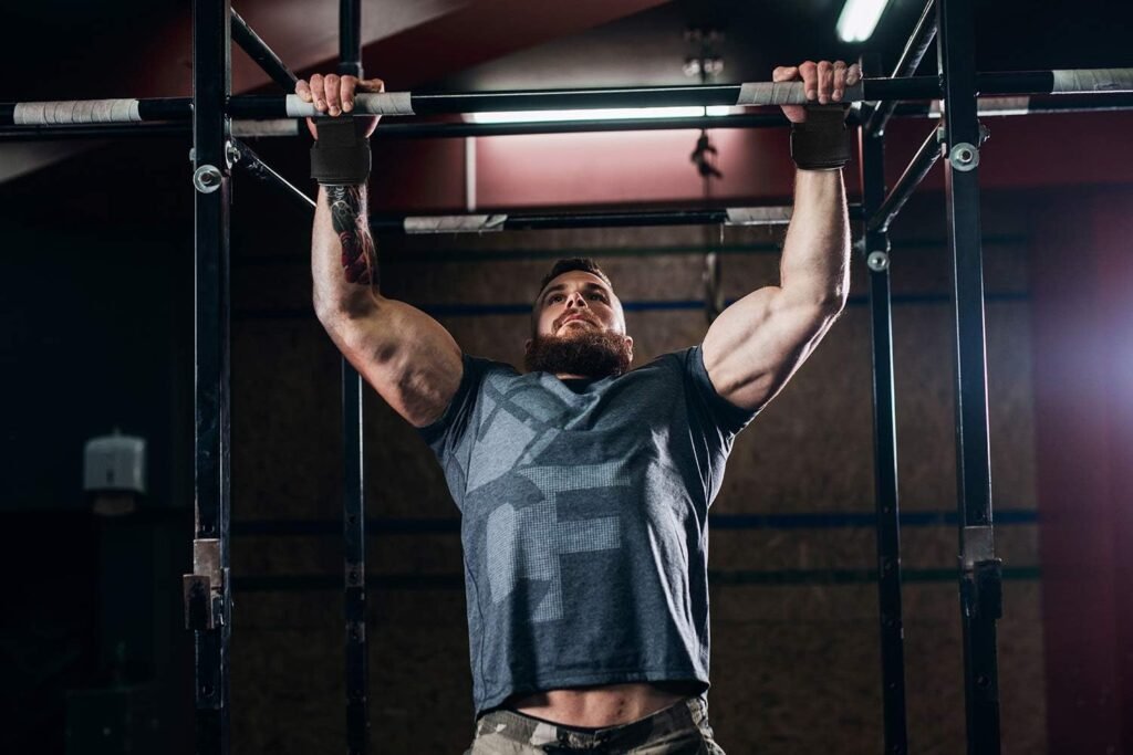 RIMSports Weight Lifting Hooks Heavy Duty Lifting Wrist Straps for Pull ups Deadlift Straps for Power Lifting Lifting Grips with Padded Workout Straps for Weightlifting Gym Gloves for Men and Women