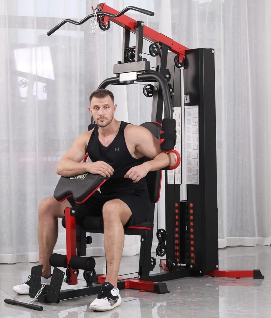 Signature Fitness Multifunctional Home Gym System Workout Station, Multiple Style