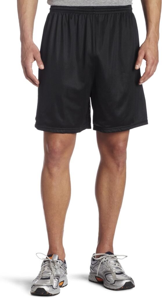 Soffe Nylon Mini Mesh Fitness Short