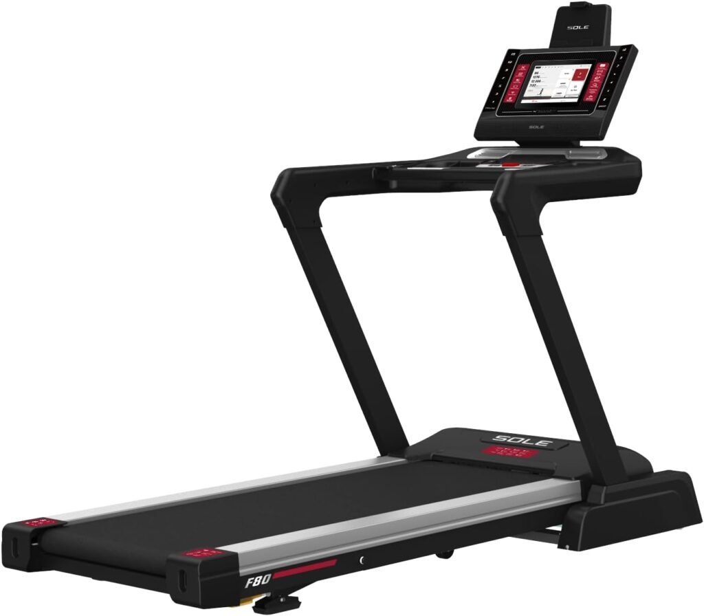 SOLE Fitness F63, F65, F80, F85, TT8 Treadmill with Incline, Bluetooth, Foldable Treadmill Option, Treadmills for Home, Work from Home Fitness, Running and Walking Treadmill