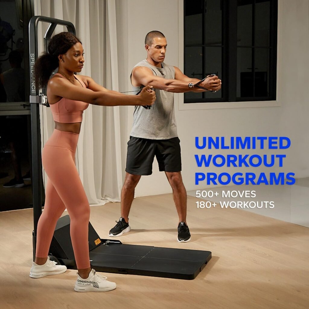 Speediance All-in-One Smart Home Gym, Smart Fitness Trainer Equipment, Total Body Resistance Training Machine, Strength Training Machine-(Family Plus)