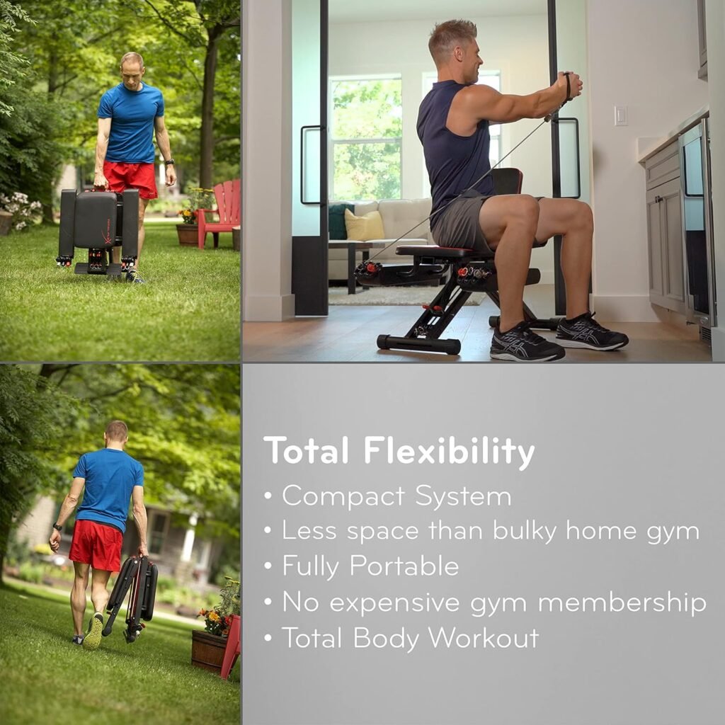 Total Flex Compact Design, Home Gym, Versitiale Exercises, Workout Equipment, Fitness Equipment