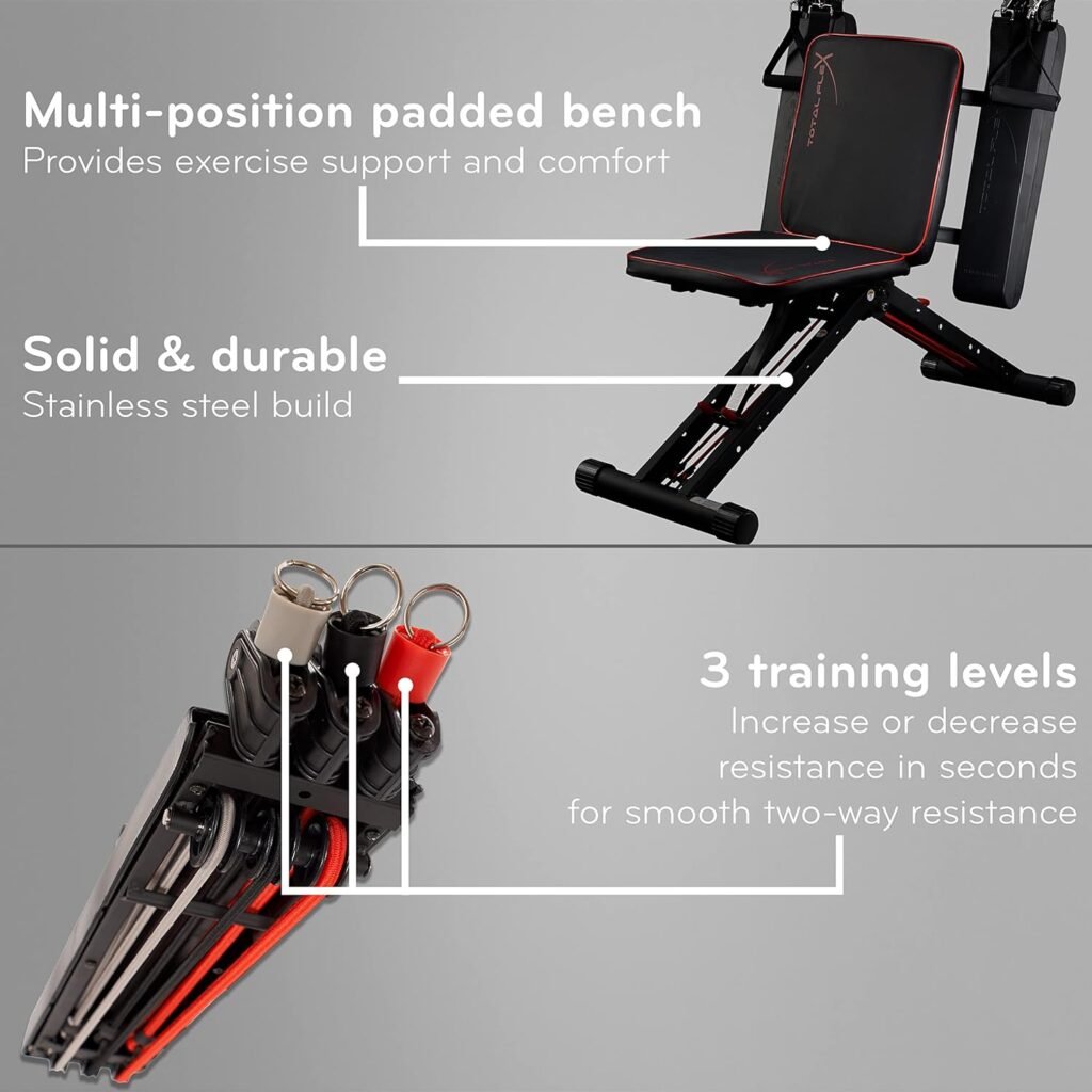Total Flex Compact Design, Home Gym, Versitiale Exercises, Workout Equipment, Fitness Equipment