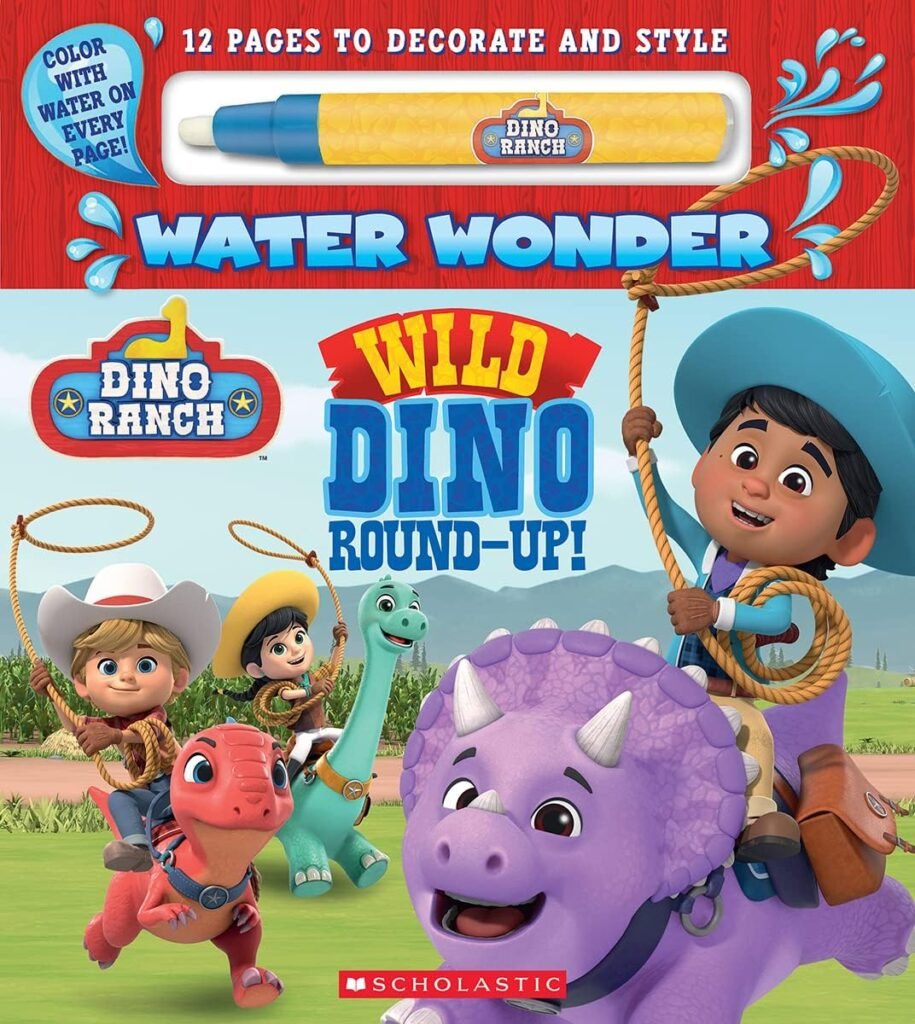 Wild Dino Round-Up! (A Dino Ranch Water Wonder Storybook)