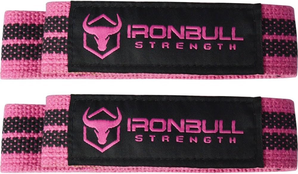 Women Lifting Straps (1 Pair) - Wrist Support Wraps - for Powerlifting, Bodybuilding, Gym Workout, Strength Training, Deadlifts  Fitness Workout