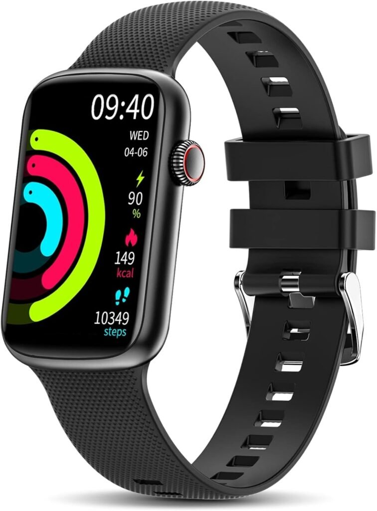 YoYoFit Health and Fitness Tracker with 24/7 Heart Rate, Blood Pressure, Blood Oxygen SpO2, Step  Sleep Tracking, IP68 Waterproof Activity Trackers and Smart Watches for Women Men Android iOS