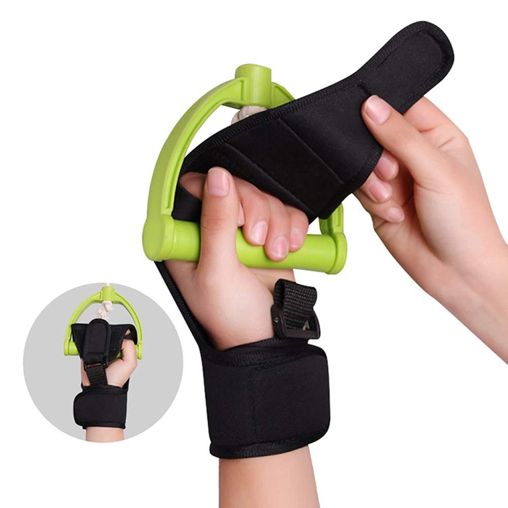 Ewinodon Finger Splint Brace ability,Finger Anti-Spasticity Rehabilitation Auxiliary Training Gloves For Stroke Hemiplegia Patient And Athlete Finger Universal