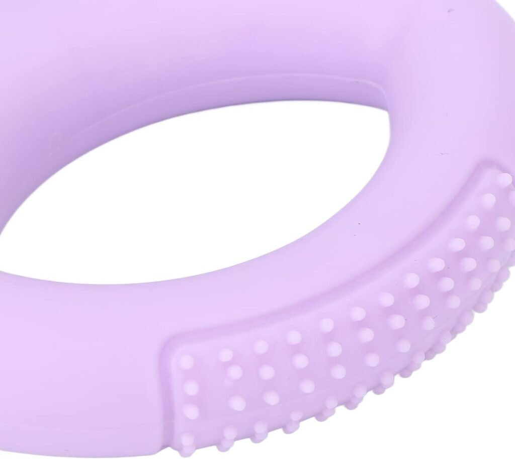 Hand Recovery Strengthener Tool, Rehabilitation physiotherapy training, Relieve Hand Cramps, Finger Holes Grip Exerciser, Purple 50LB