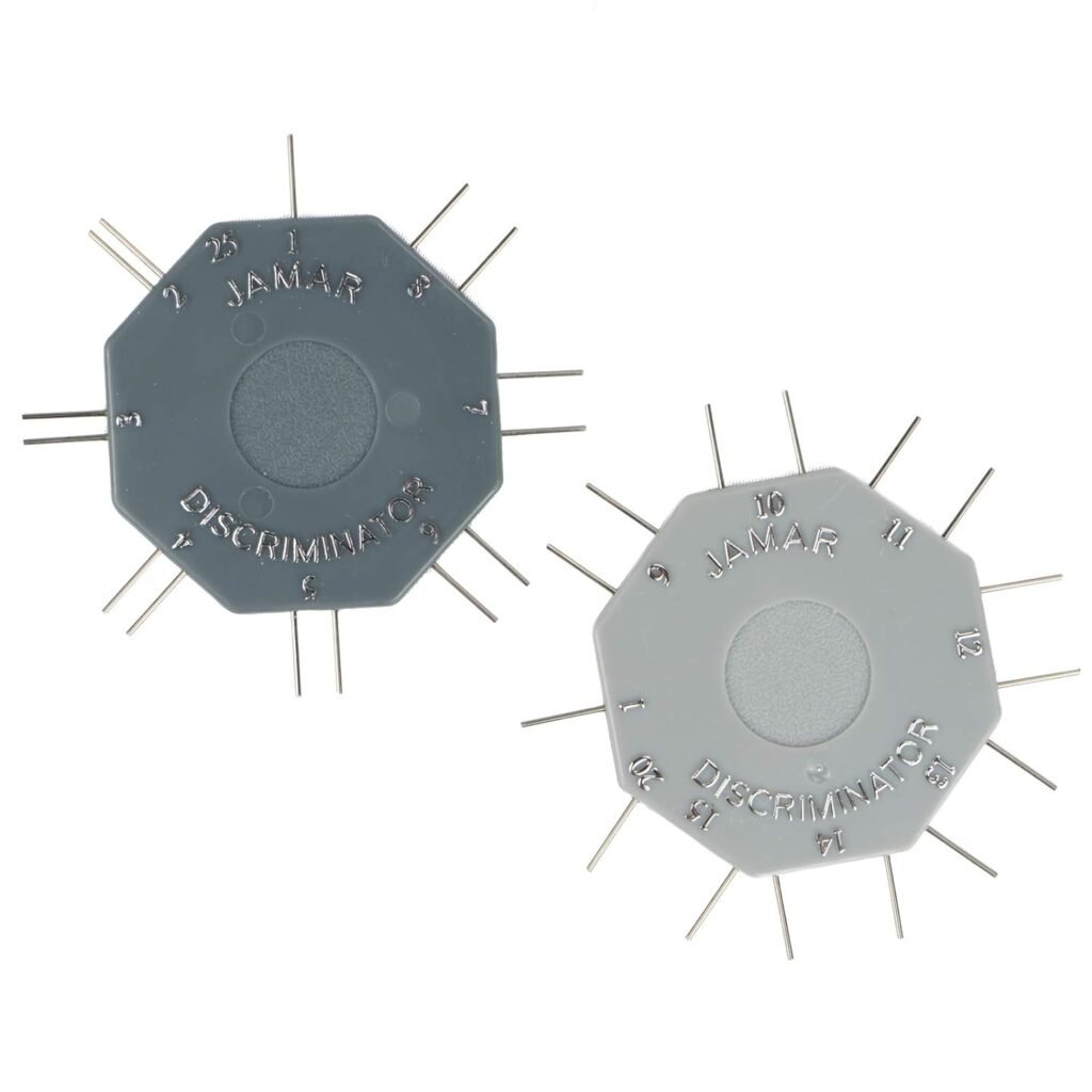 Jamar Discriminator, Therapy Discrimination Tool for Physical and Occupational Therapy, Touch-Test 2 Point, Tests Patient Sensory Stimulus Perception for Rehabilitation and Recovery from Nerve Injury