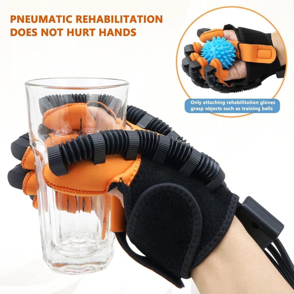 KELTEROOM Rehabilitation Robot Gloves, Hemiplegia Hand Stroke Recovery Equipment, Hand Dysfunction Patient Training Device