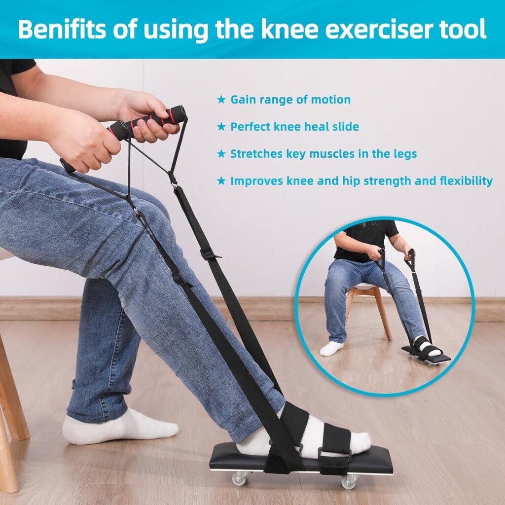 Knee Replacement Recovery Aids, after Knee Replacement Surgery Increases Range of Motion, Exercise Tool for ACL and MCL Injuries, Assisting with Functional Recovery after Knee and Hip Replacement