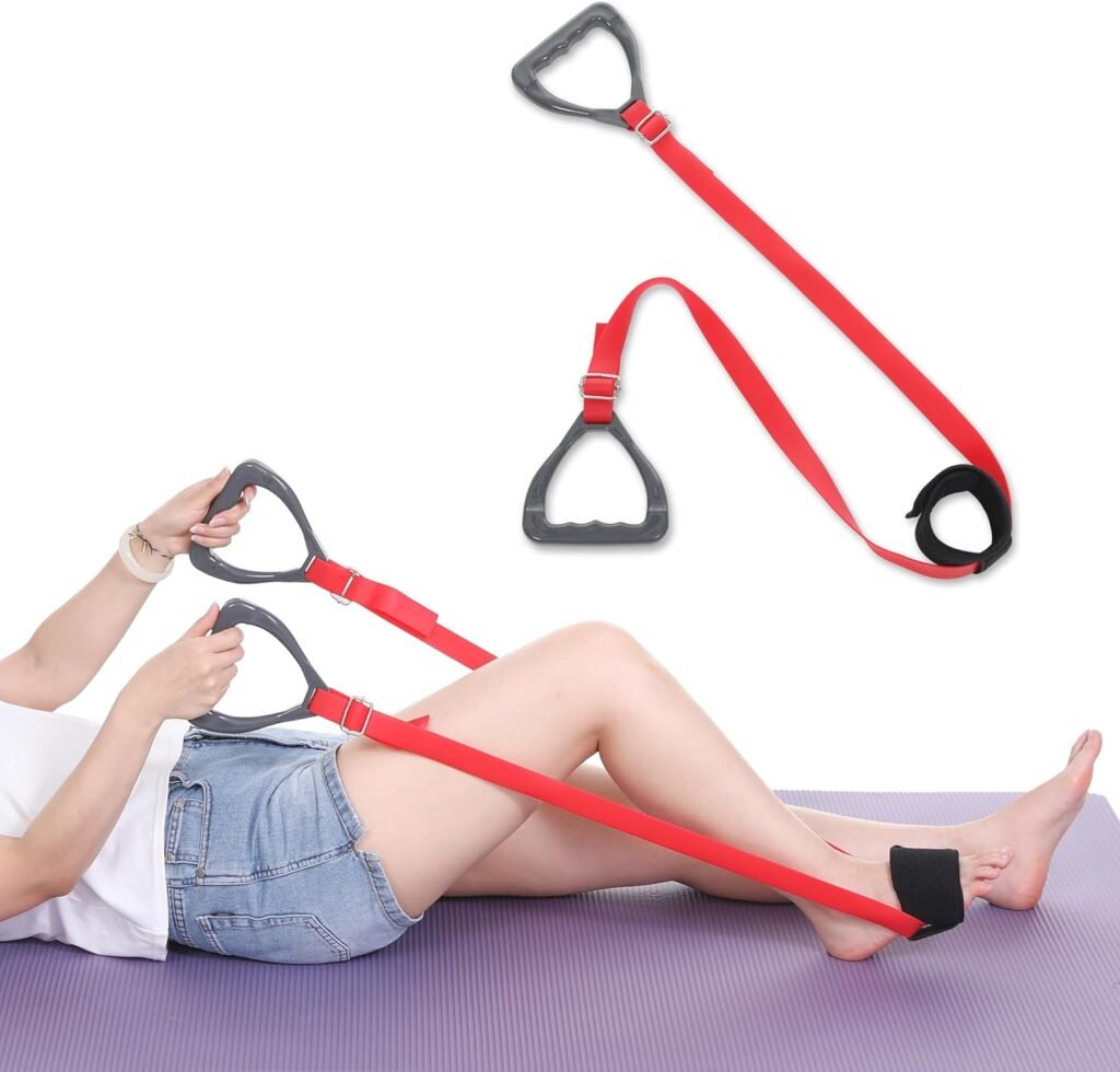 Knee Replacement Recovery Aids -Must Haves After Knee Surgery- Hip/Knee Rehabilitation Equipment, Leg Exercise - Core Flex Knee - Improve Mobility and Flexibility for Knee Pain