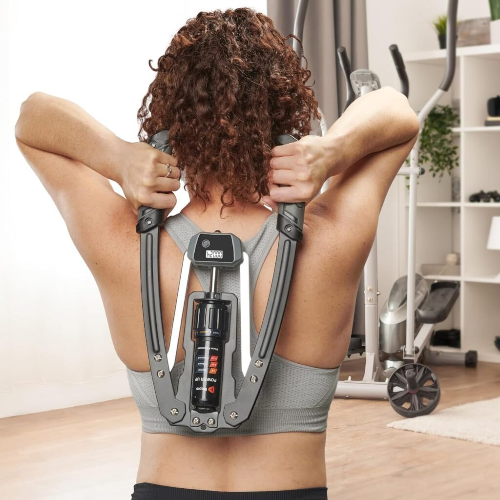 Lifepro Twister Arm Exerciser - Compact  Travel-Friendly Arm, Back, Shoulders, and Chest Workout Equipment - Hydraulic Chest Expander and Arm Workout Machine with 22