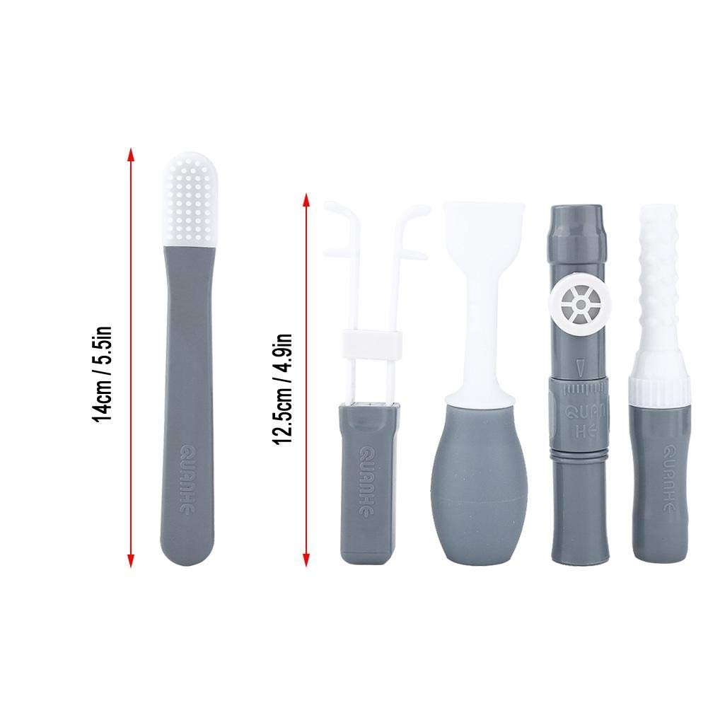Lips Tongue Muscle Perceiving Trainer Recovery Oral Mouth Muscle Training Exerciser Recovery Massager Tongue Trainer Puller for dysarthria Tongue Muscle Rehabilitation Stroke Hemiparalysis