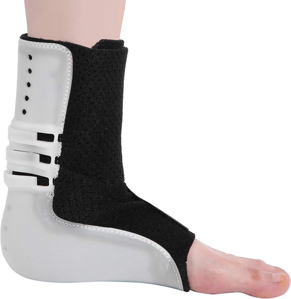 Milltrip Orthopedic Ankle Support Foot Drop Brace Splint Hemiplegia Rehabilitation Training Tool(Left Foot)