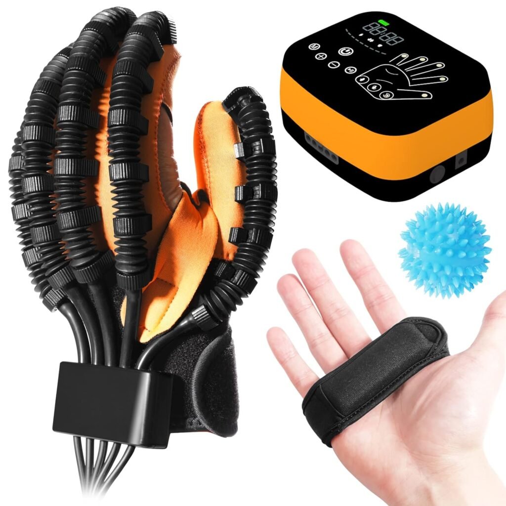 MZU Upgraded rehabilitation robotic gloves Training finger and hand function workout recovery device,hempiplegia stroke paralysis arthriti patient physical reabilitech