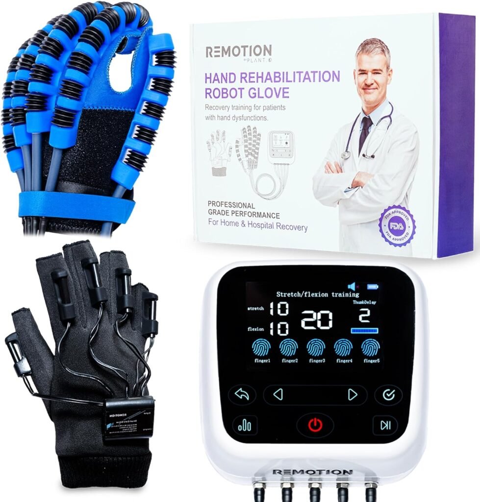 PLANT.O NUTRITION Rehabilitation Robot Gloves - Upgraded Hand Stroke Recovery  Single Finger Rehab Trainer