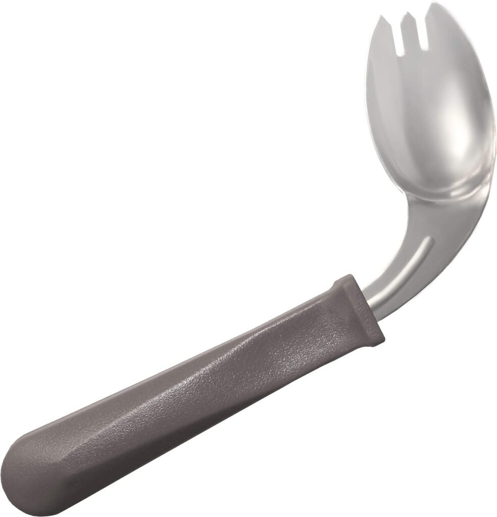 Rehabilitation Advantage Right Handed Grip Easy Offset Spork