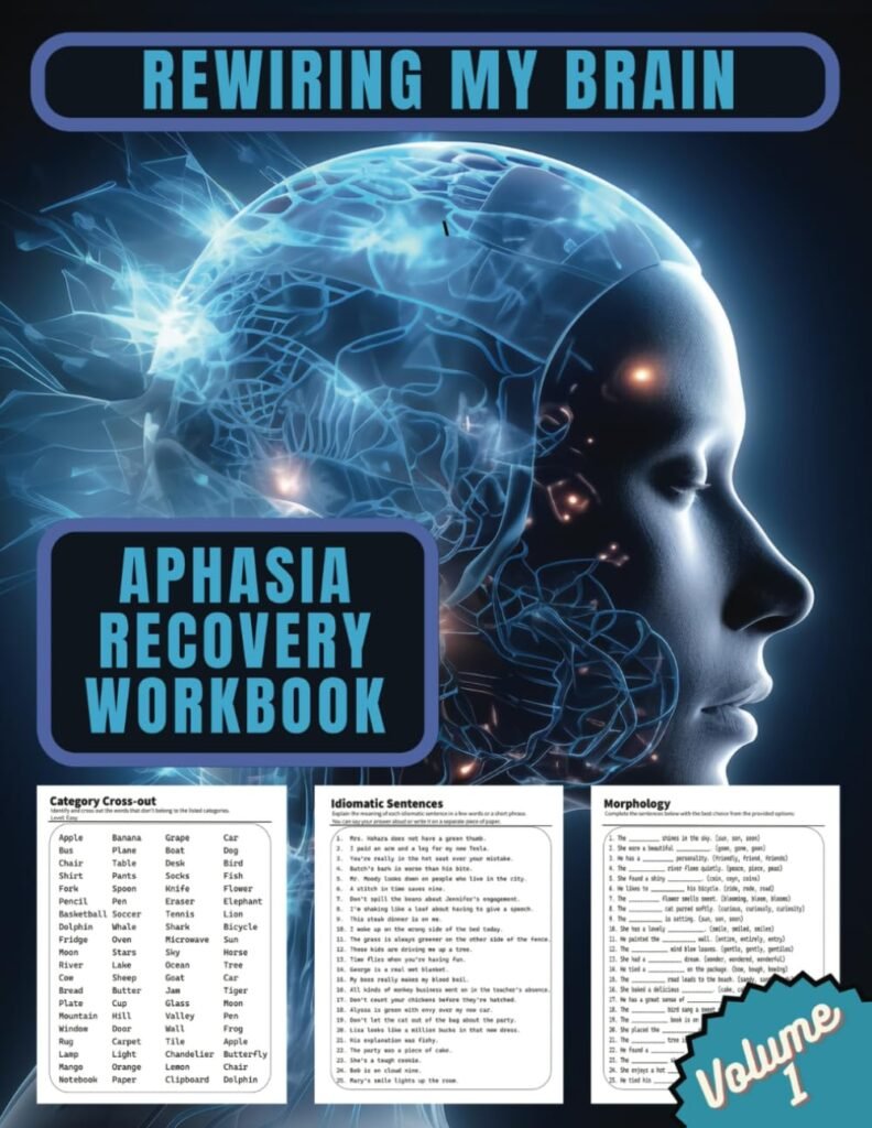 Rewiring My Brain: Activities for Aphasia Rehabilitation     Paperback – May 18, 2023