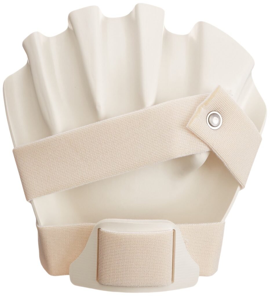 Rolyan Hand-Based Anti-Spasticity Ball Splint, Stabilizer Splint with Palm Arch for Fingers, Thumbs, Wrist, Movement Immobilizer for Therapy, Rehabilitation, Recovery, Left, Small