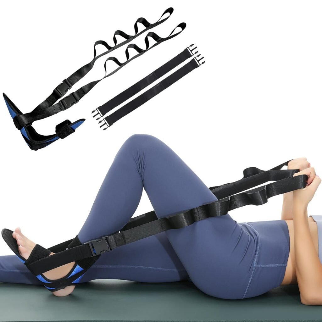 SOOTHEFFECT Knee Replacement Recovery Aids After Surgery, Increasing Range of Motion, Hip  Knee Rehabilitation Equipment, Improving Mobility  Flexibility, Hamstrings Stretcher, Leg Exercise for Knee Pain Relief