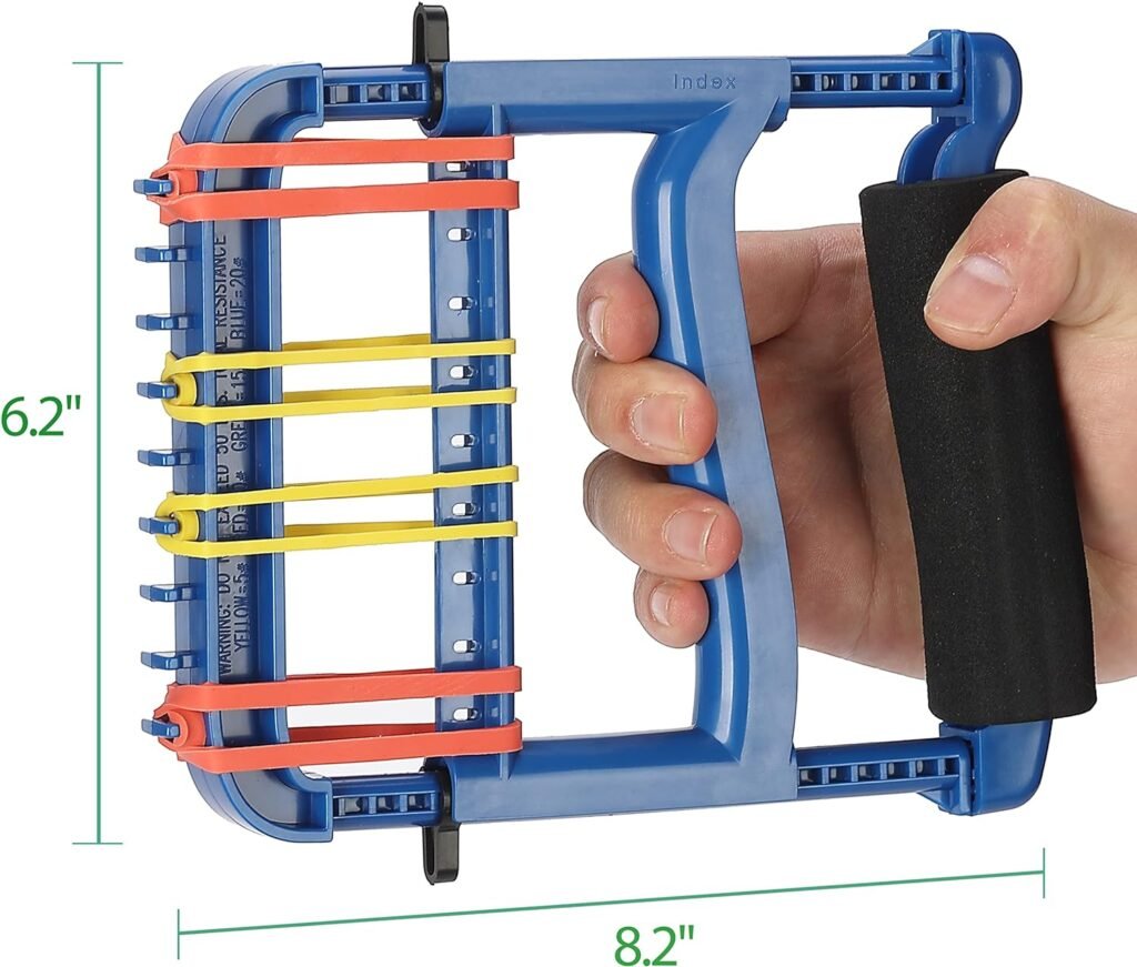 YPCBYNBS Hand Exerciser,Strength Training Grip Strengthener for Physcial Therapy,Blue