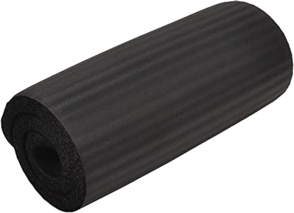 Signature Fitness All Purpose 1/2-Inch Extra Thick High Density Anti-Tear Exercise Yoga Mat and Knee Pad with Carrying Strap and Optional Yoga Blocks, Multiple