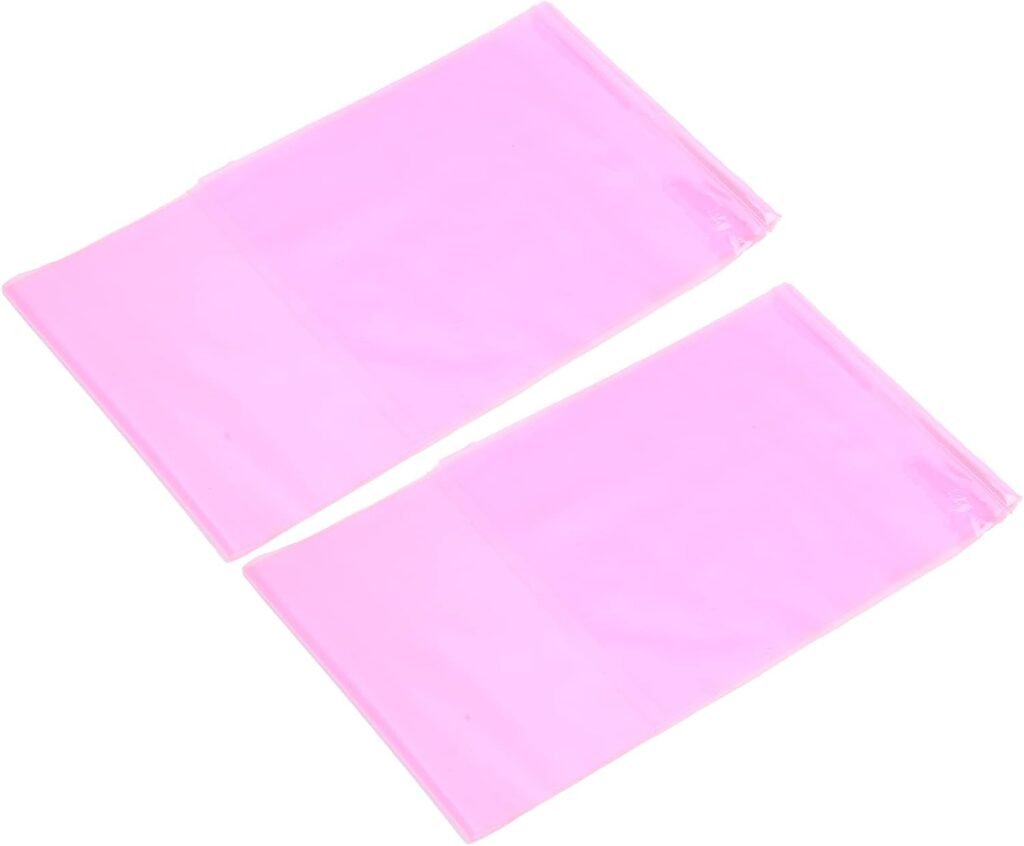 Dioche Sauna Slimming Belt Waist with Burn Fat, 2pcs Waist Trimmer Belt PVC Waist Leg Thigh Wrap Shaper Slimming Belt Weight Loss Wrap Pink